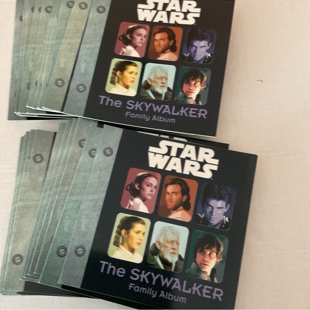Lot of 24 Star Wars The Skywalker Family Album Books